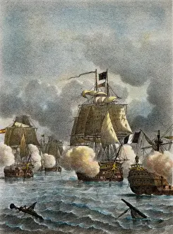 Battle of Trafalgar, 21st October 1805