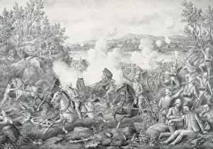 Tugela Prints: Battle of Tugela River near Cheveley camp