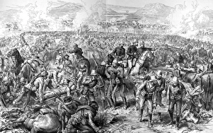 Images Dated 13th July 2004: The Battle of Ulundi. Inside the square