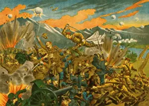 The battle of Usri i. e. Ussuri, Siberia. Captain Konomi died