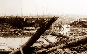 Battle of Ypres Canal at Boesinge Boesinghe, 6th August 1917