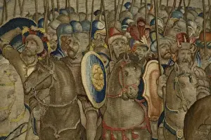Battle of Zama. 16th c. SPAIN. Madrid. Royal