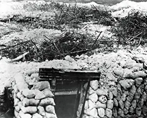Battlefield near La Boisselle, Western Front, WW1