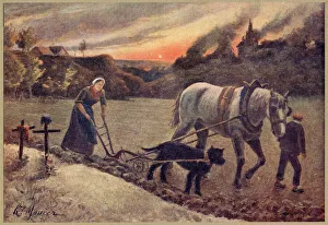 Images Dated 27th January 2021: While the battles of World War One continue to rage in the background