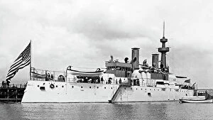 Exposition Collection: US Battleship Illinois at the 1893 Chicago Exposition