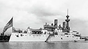 US Battleship Illinois at the 1893 Chicago Exposition
