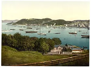 Oban Prints: The bay, Oban, Scotland