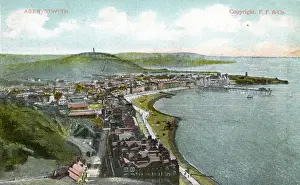 Aberystwyth Prints: Bay & Pier, Aberystwyth, Cardiganshire