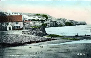 Sandsend Prints: The Bay, Sandsend, Yorkshire