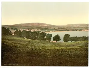 Swanage Prints: The bay, Swanage, England