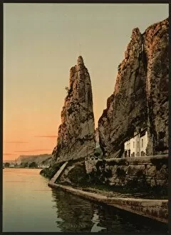 Bayard Collection: The Bayard Rock, Dinant, Belgium
