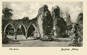 Images Dated 23rd October 2012: Bayham Abbey ruins
