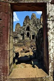Bayon, Khmer Temple in Angkor Thom, Siem Reap, Cambodia
