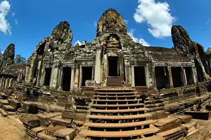 Bayon, Khmer Temple in Angkor Thom, Siem Reap, Cambodia