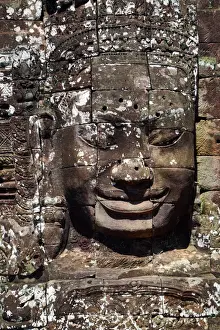 Bayon, Khmer Temple in Angkor Thom, Siem Reap, Cambodia