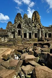 Angkor Gallery: Bayon, Khmer Temple in Angkor Thom, Siem Reap, Cambodia