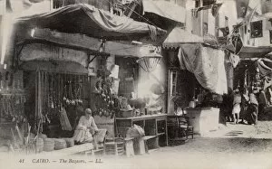 Salesman Collection: Bazaar in Cairo, Egypt