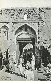 Stalls Collection: Bazaar Gate, Muscat, Oman