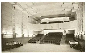 Auditorium Prints: BBC Broadcasting House, Concert Hall from stage