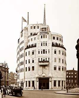BBC Broadcasting House, London early 1900s