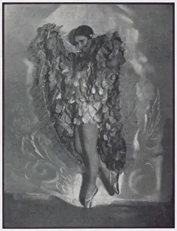 Frivolities Prints: Bea Zoltana from the cabaret at the New Princes Restaurant