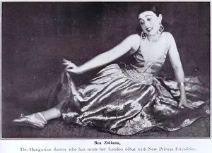 Bea Zoltana, in the New Princes Frivolities cabaret, London