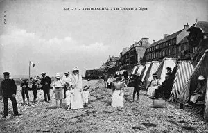 Images Dated 6th August 2017: Beach at Arromanches