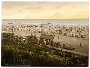 Beach, Borkum, Schleswig-Holstein, Germany