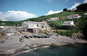 The beach, Cadgwith, The Lizard