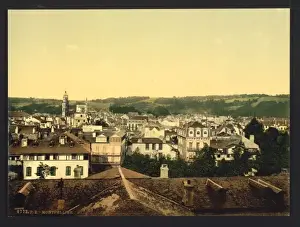 Montpelier Prints: Beach and casino, Boulogne, France