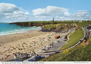 Joan Prints: The Beach and Castle Point, Ballybunion, County Kerry