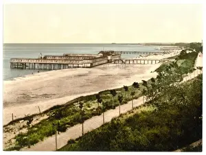 Pommeraina Prints: Beach, Colberg, Pommeraina, Germany (i. e. Kolobrzeg, Poland)