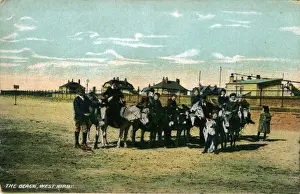 The Beach & Donkeys, West Kirby, Wirral, Merseyside