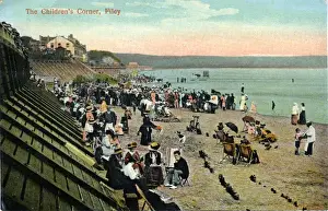 Filey Prints: The Beach, Filey, England