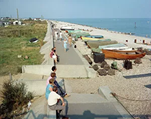 The beach and lifeboat, Selsey