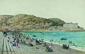 Sands Prints: Beach at Llandudno, Conwy, North Wales