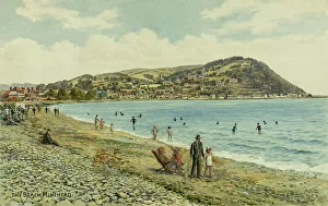 Minehead Prints: Beach at Minehead, Somerset