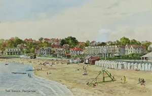 Paignton Prints: Beach at Paignton, Devon