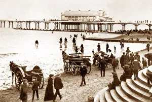 Cleethorpes Prints: Beach and Pier, Cleethorpes