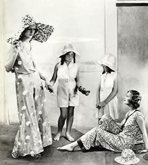 Sep18 Collection: Beach pyjamas, 1931