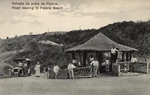 Beach road, Lourenco Marques, Mozambique, East Africa