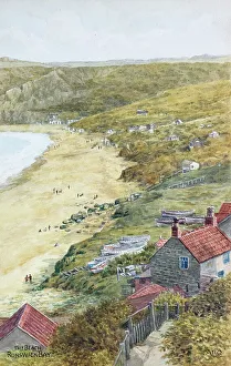Beach at Runswick Bay, North Yorkshire