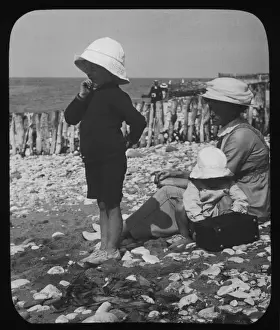 Beach Scene 1912