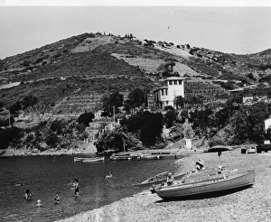 Images Dated 12th October 2015: Beach scene, Isle of Elba, Italy