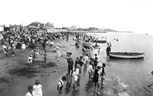 Beach scene, Walton-on-the-Naze, Essex