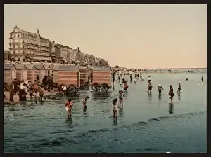 Blankenberghe Prints: The beach and the sea, Blankenberghe, Belgium