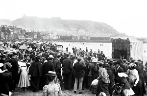 Judy Prints: Beach Seaside - Punch and Judy - Scarborough