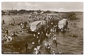 South Sea Prints: Beach at Southsea