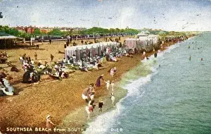 Southsea Prints: The Beach, Southsea, Hampshire