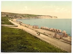 Images Dated 8th May 2012: Beach, Swanage, England